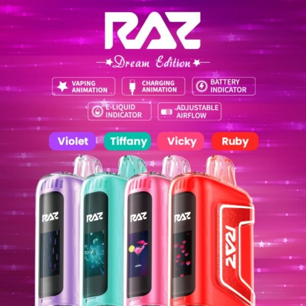 RAZ TN9000 Disposable 5% (Display Box of 5) (Master Case of 200)