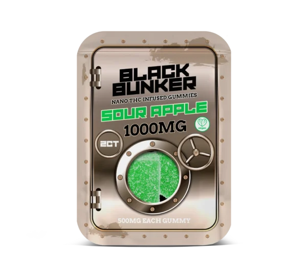 Black Bunker 30k NANO TCH GUMMY JAR 1000MG EACH BAG