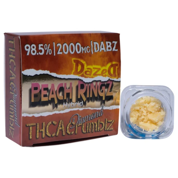 Beach Ringz THCA Diamond Crumblz Dabs [2G] - Image 3