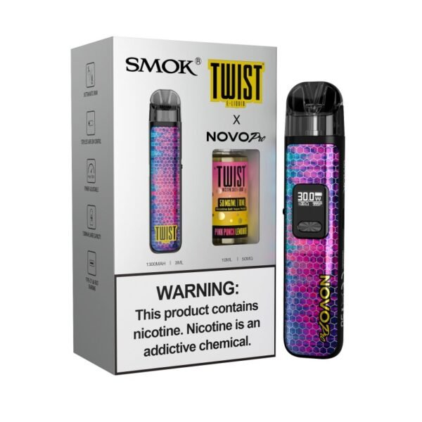 Twist Salt x Smok Novo Pro - E-Liquid + Device Bundle - Image 3