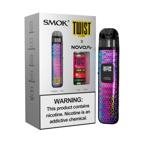 Twist Salt x Smok Novo Pro - E-Liquid + Device Bundle - Image 5